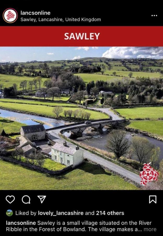 Sawley In The Forest Of Bowland - Cosy Cottage. Clitheroe Dış mekan fotoğraf